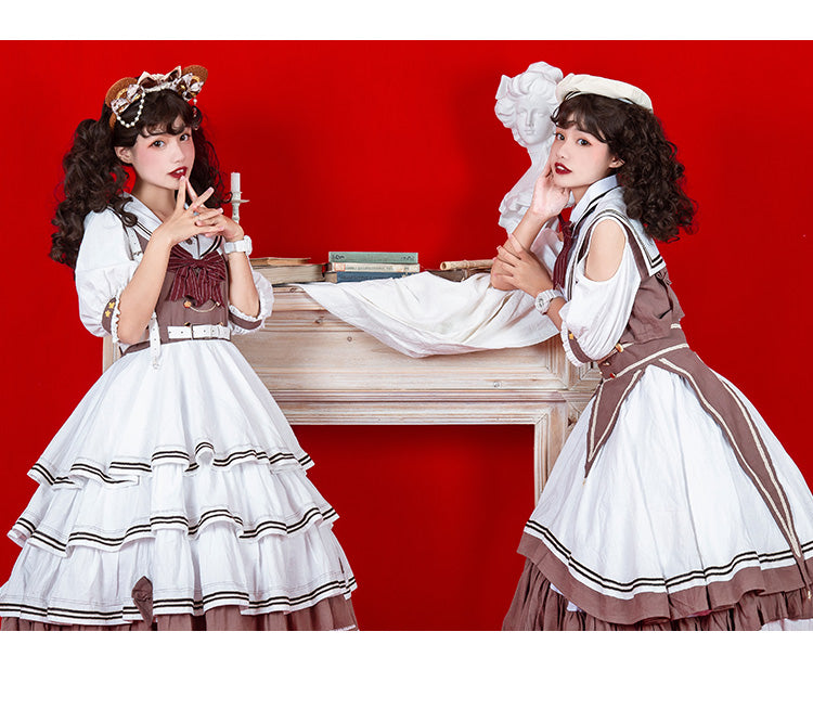 sheep curl lolita wigs