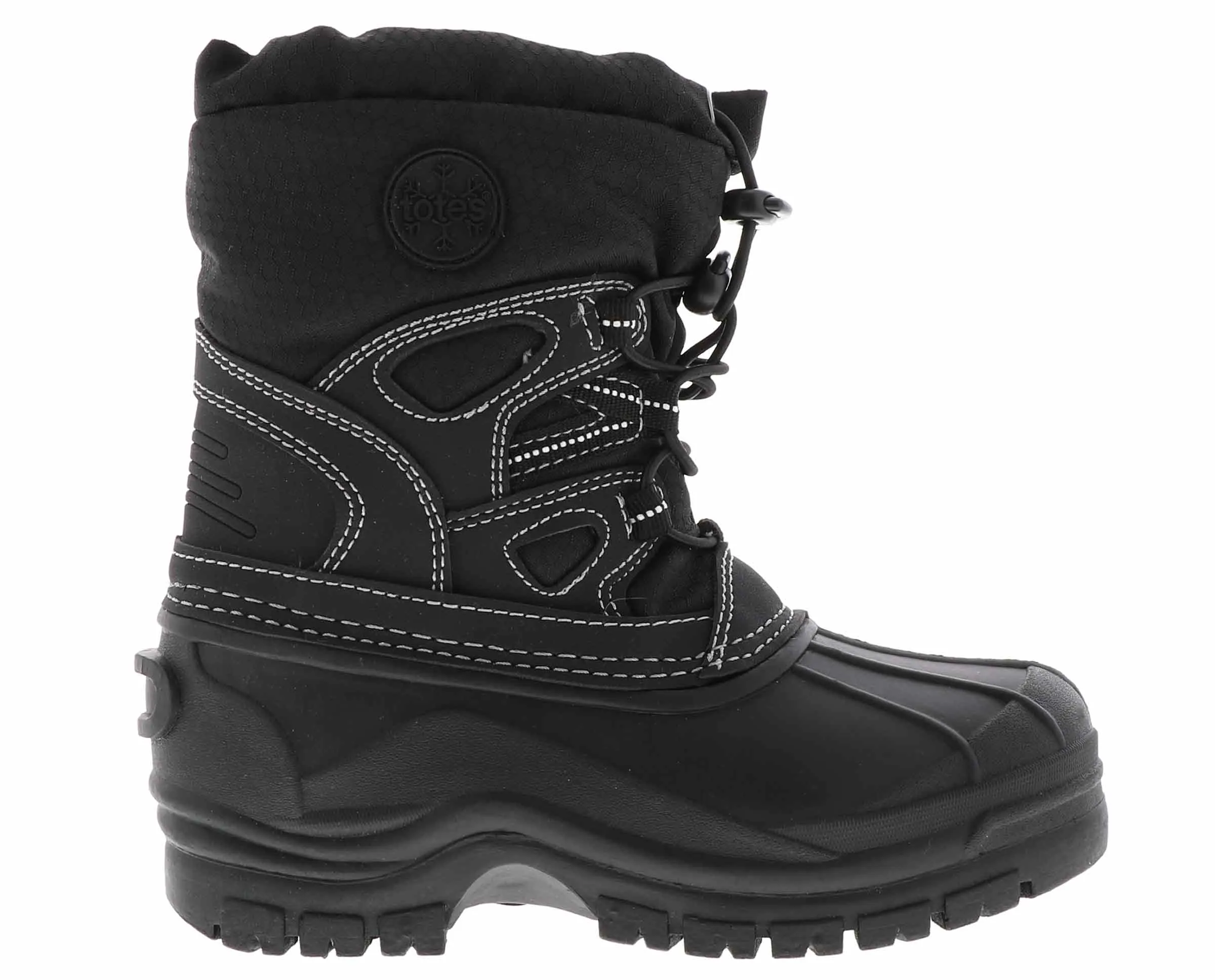 Totes Jason Black Youth Boys' (11-4) Snow Boot