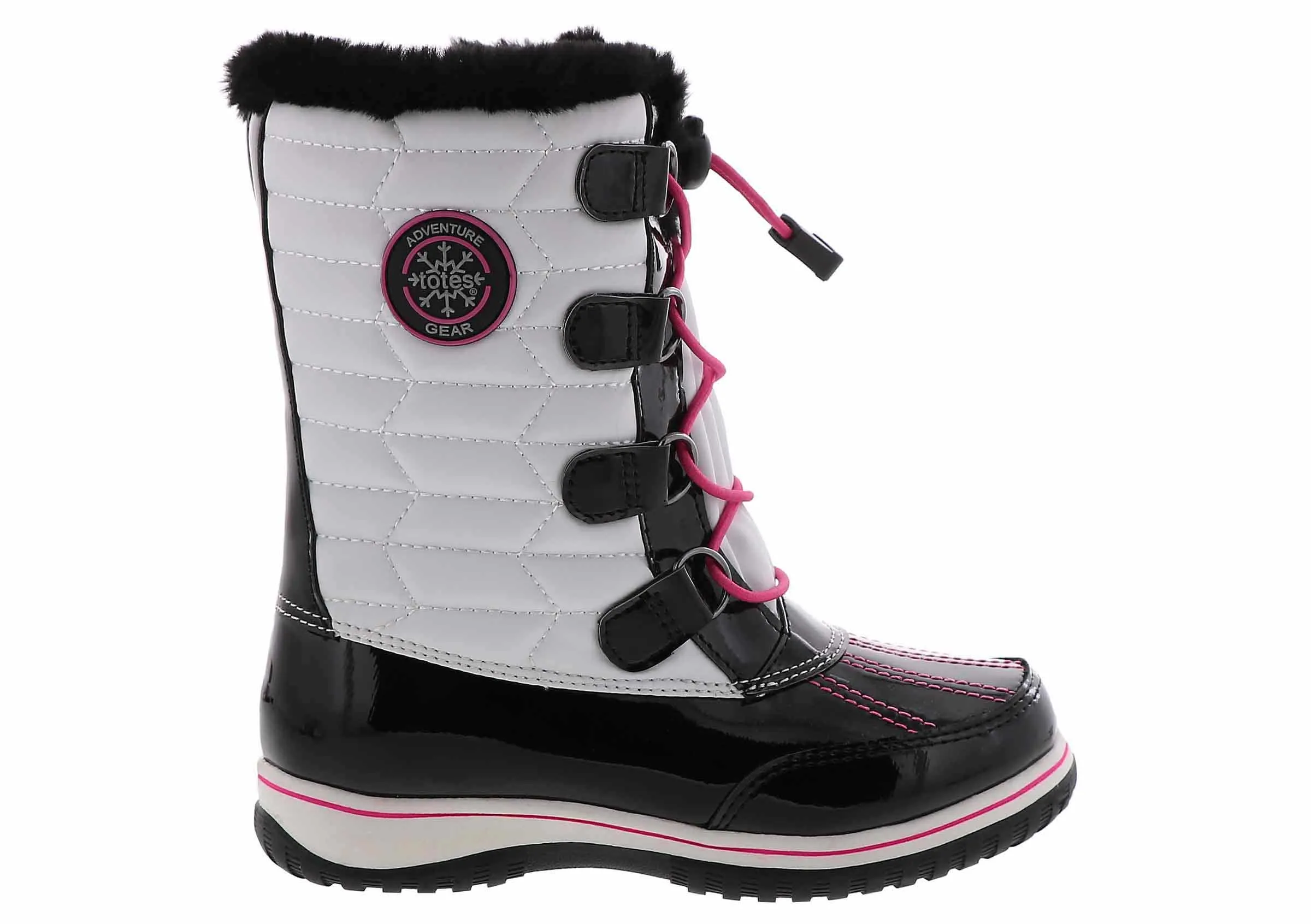 Totes Toasty White Toddler Girls’ (5-12) Snow Boot