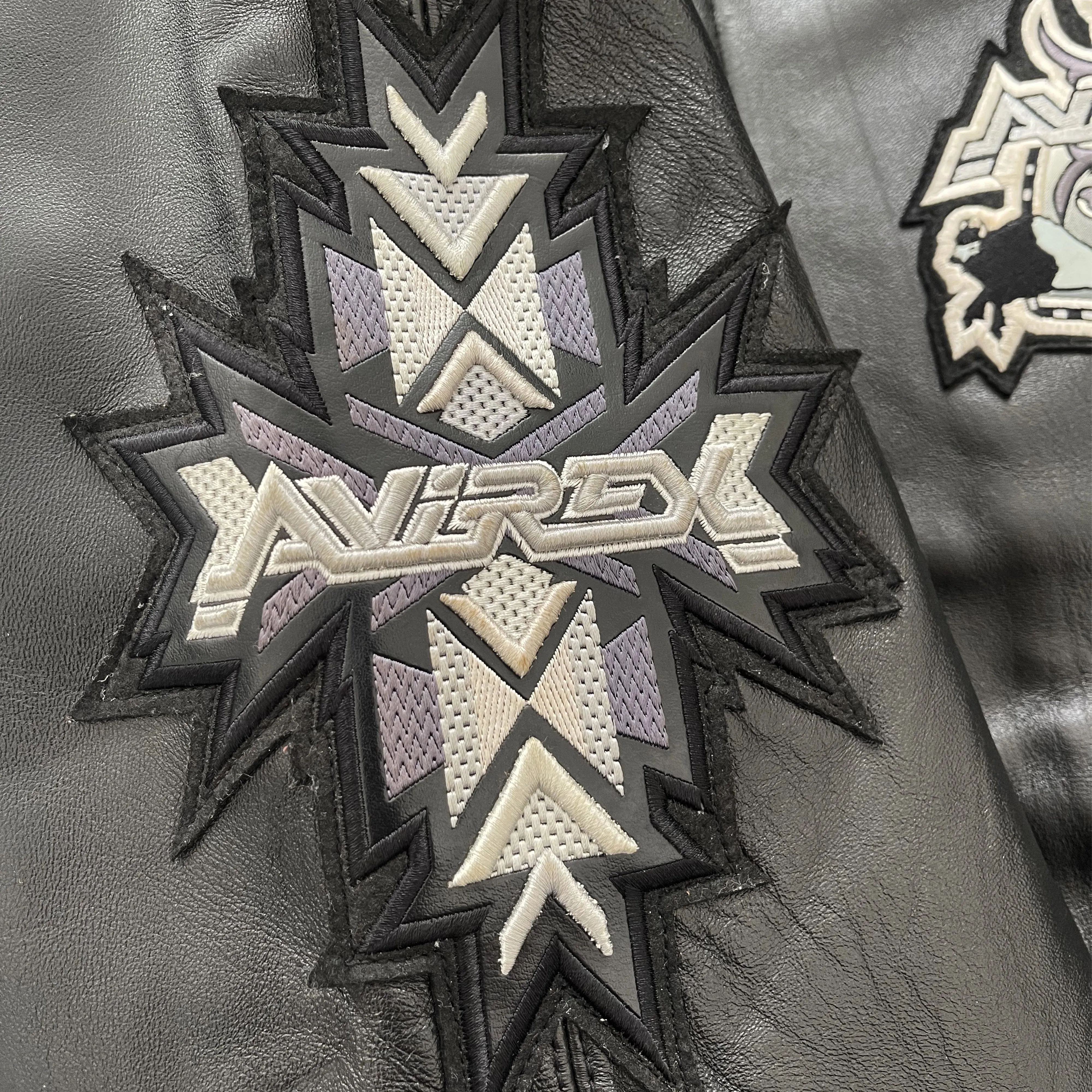 Vintage Avirex Leather Varsity Jacket