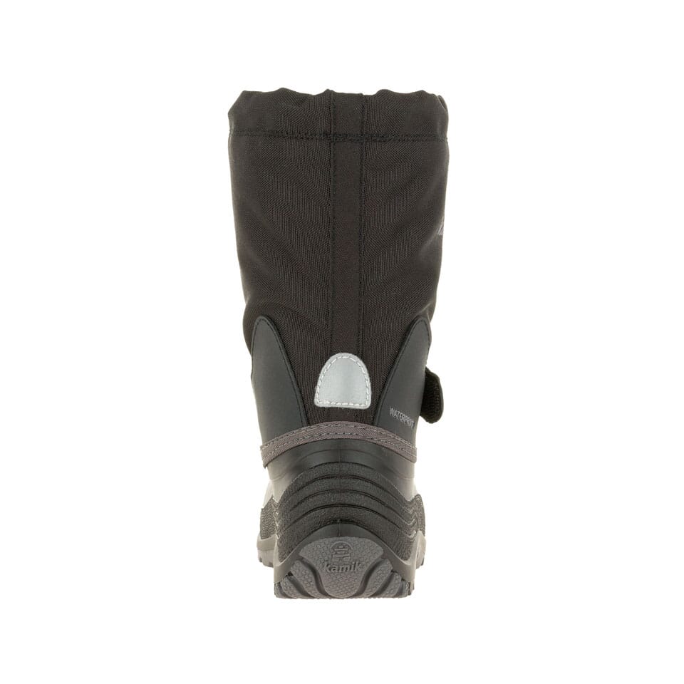 Waterbug5 Kid's Snow Boot - Black/Charcoal