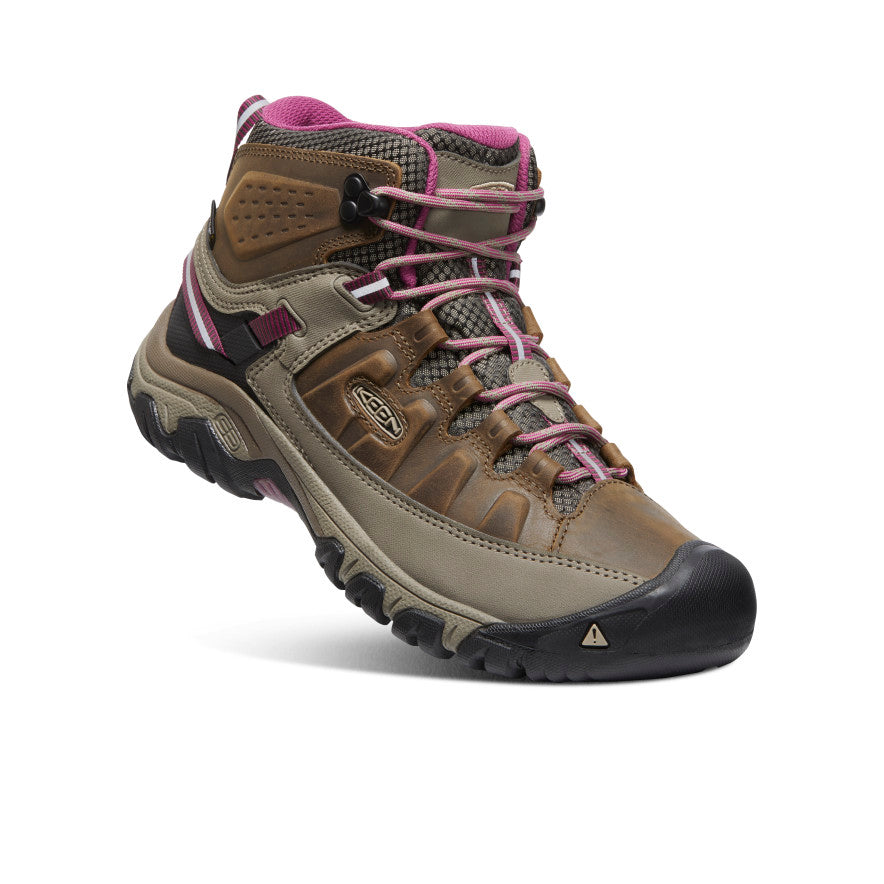 Women's Targhee III Waterproof Mid  |  Weiss/Boysenberry