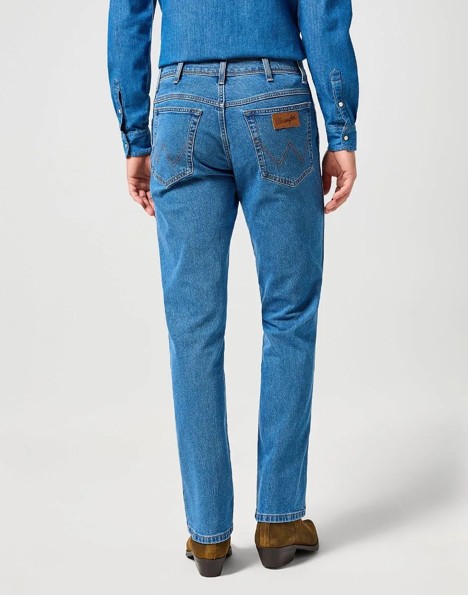 Wrangler Texas Stretch Denim Jeans Desert Mirage