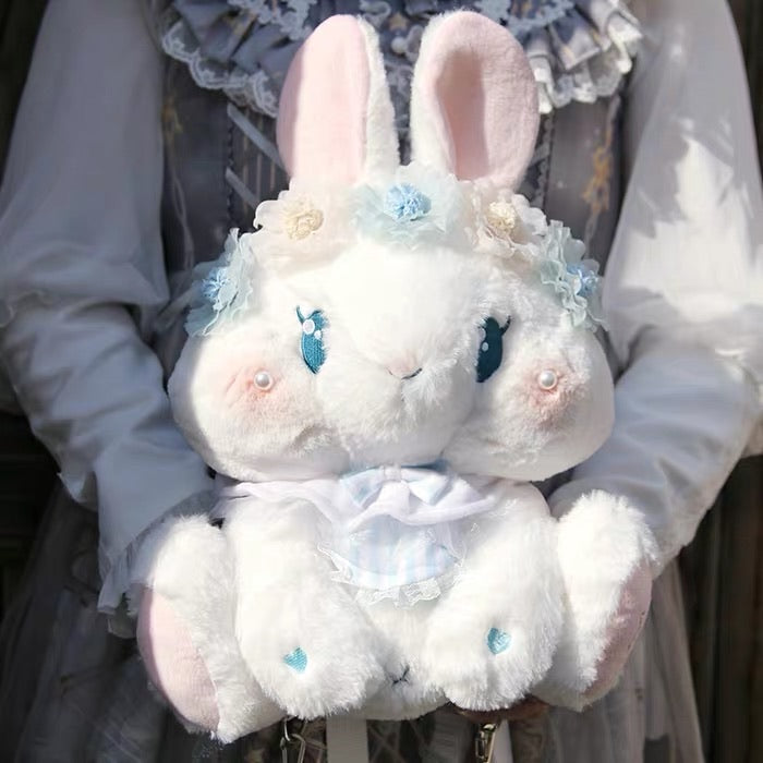 wreath rabbit Lolita doll bag